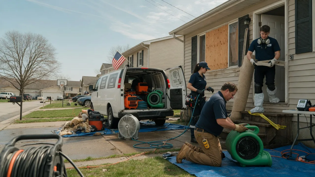 Water Damage Restoration in Rutherford, TN near me